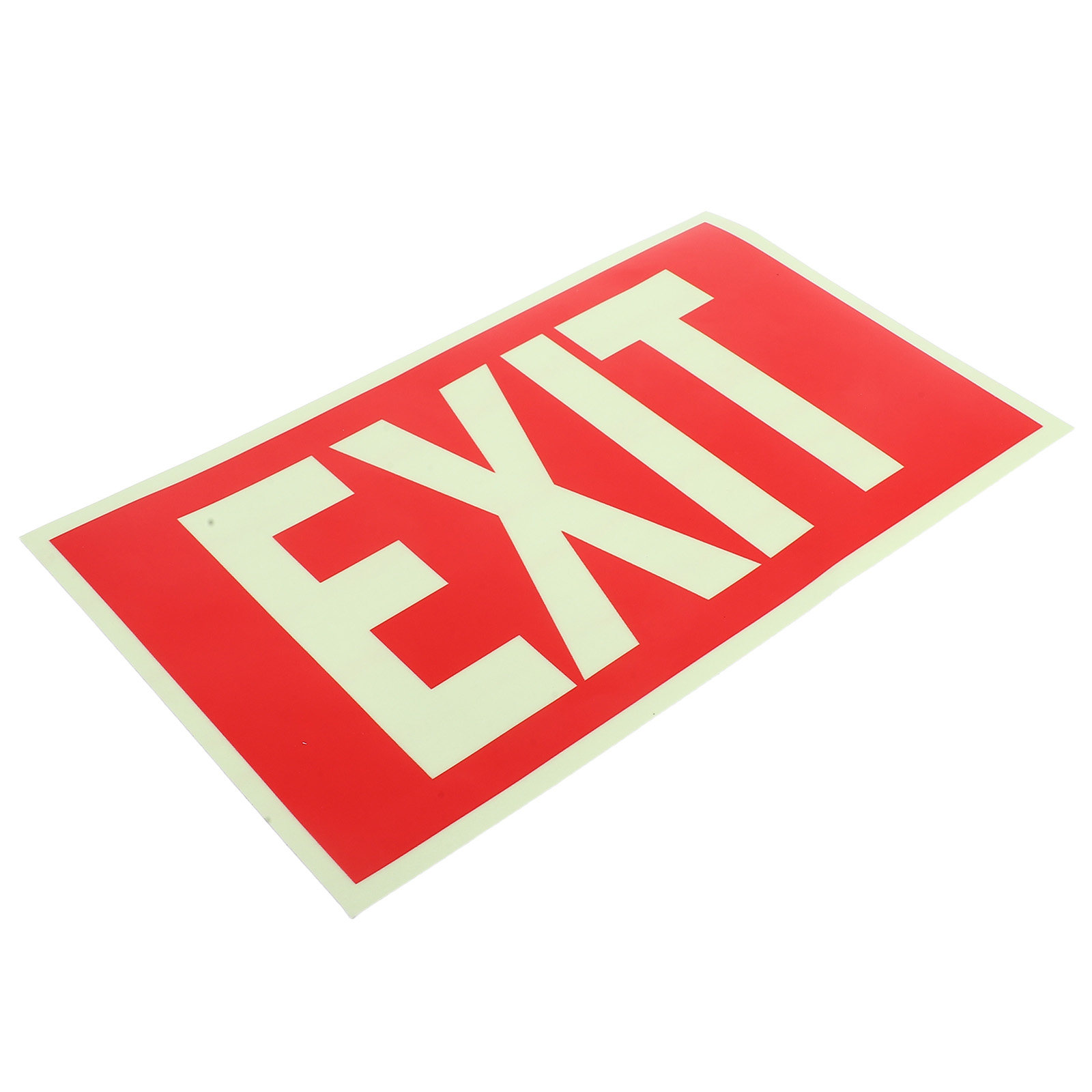 Emergency Exit Sign - Self Adhesive Emergency Exit Sign Sticker