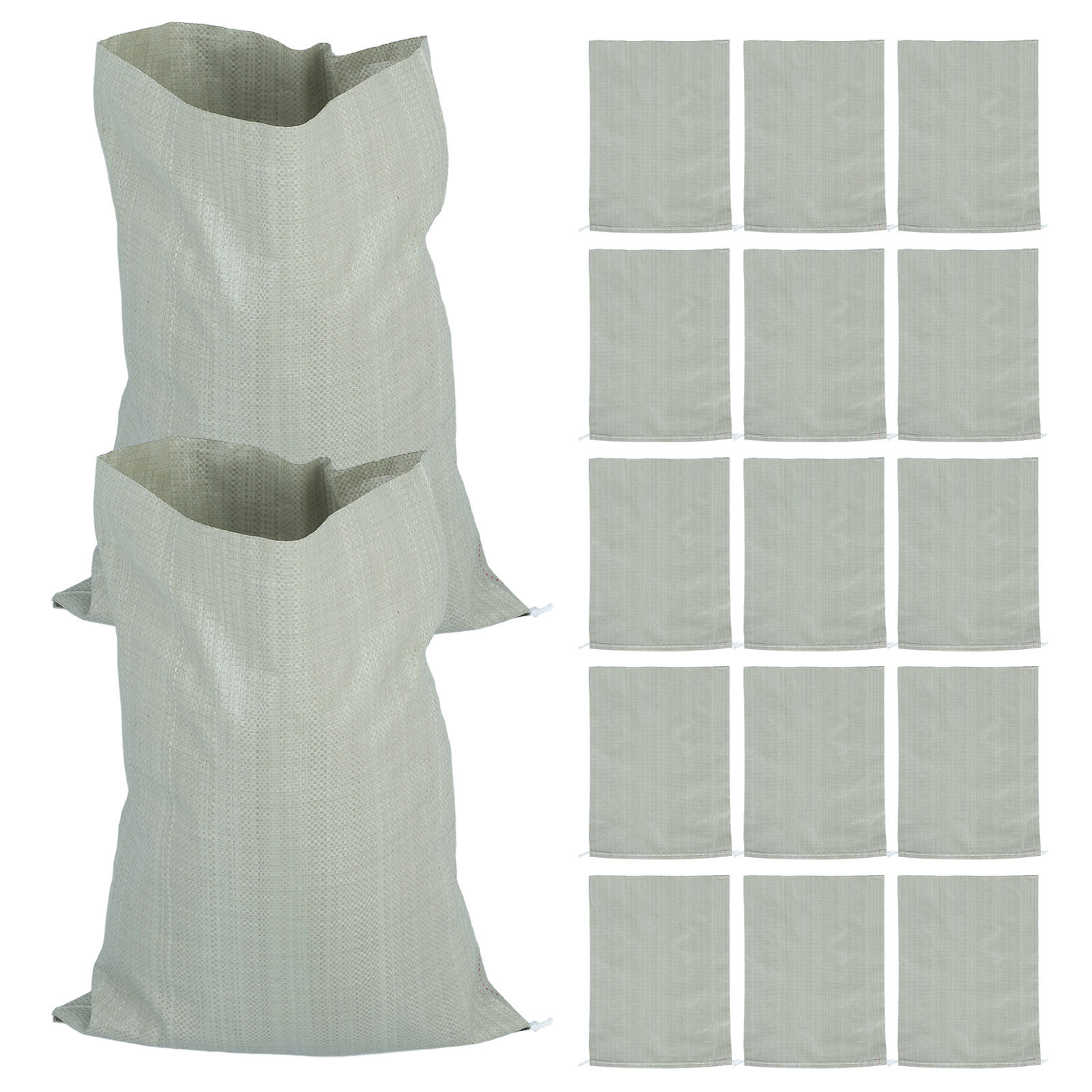 Flood Barrier Bag - 20Pcs Thickened PP Packing Bags Flooding
