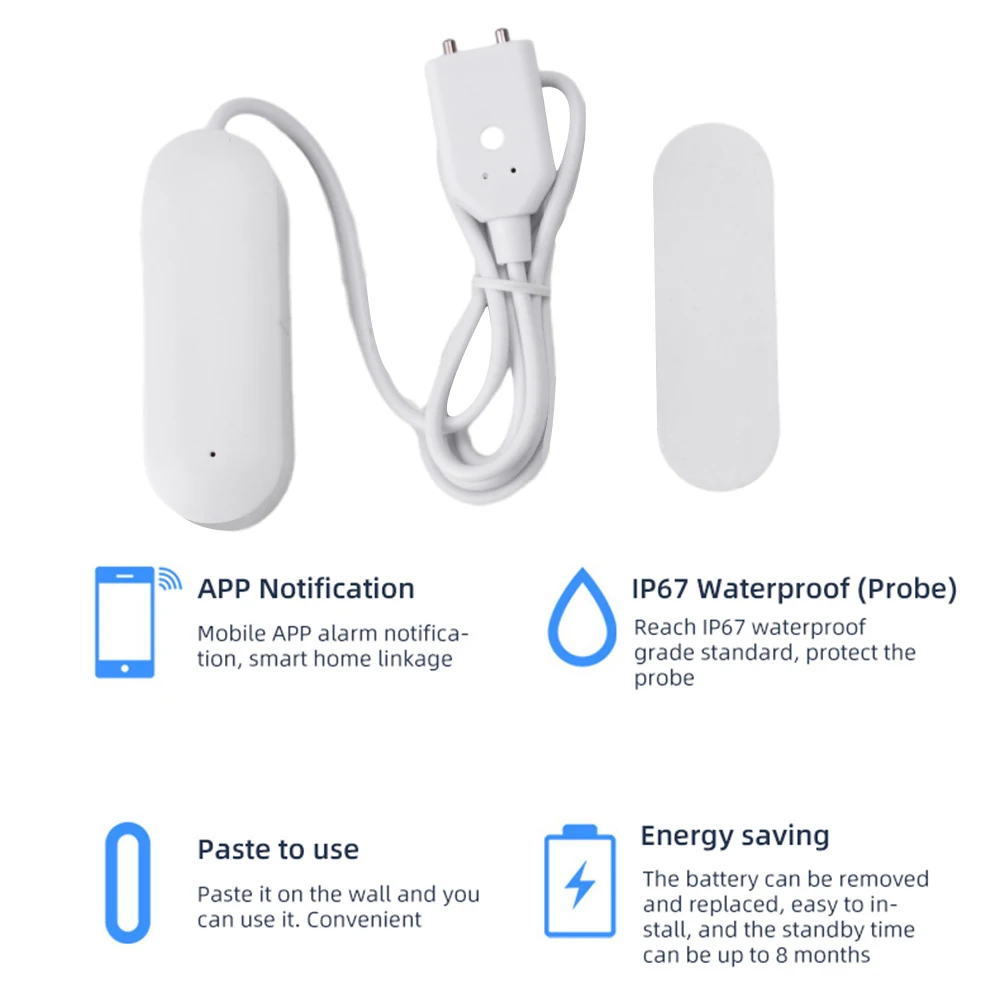 Water Leakage Sensor Smart Hom - مراجعة Water Alarm Sensor وسعره