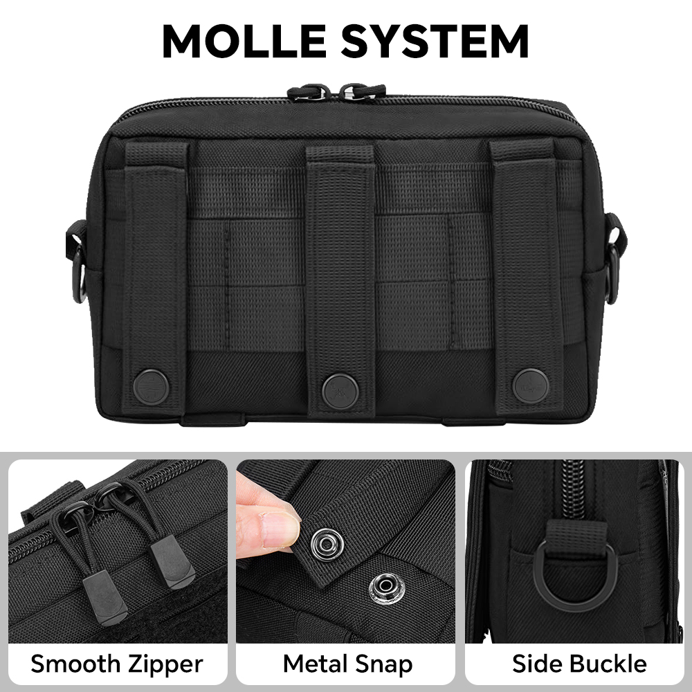 MOLLE EDC Waist Pack 1000D Nyl - مراجعة First Aid Bag Kit وسعره