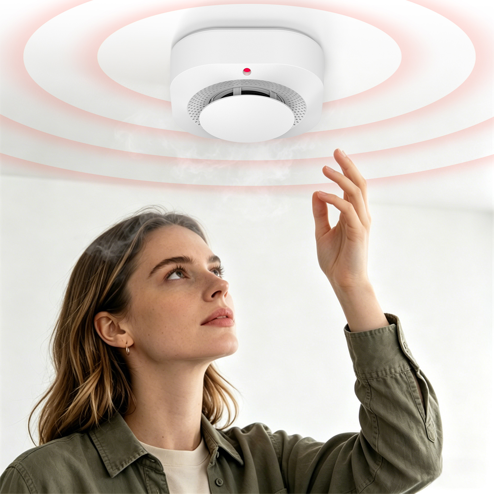 4 / 6 / 8 / 12 PCS Tuya Zigbee - مراجعة Smoke Detector Interconnected وسعره