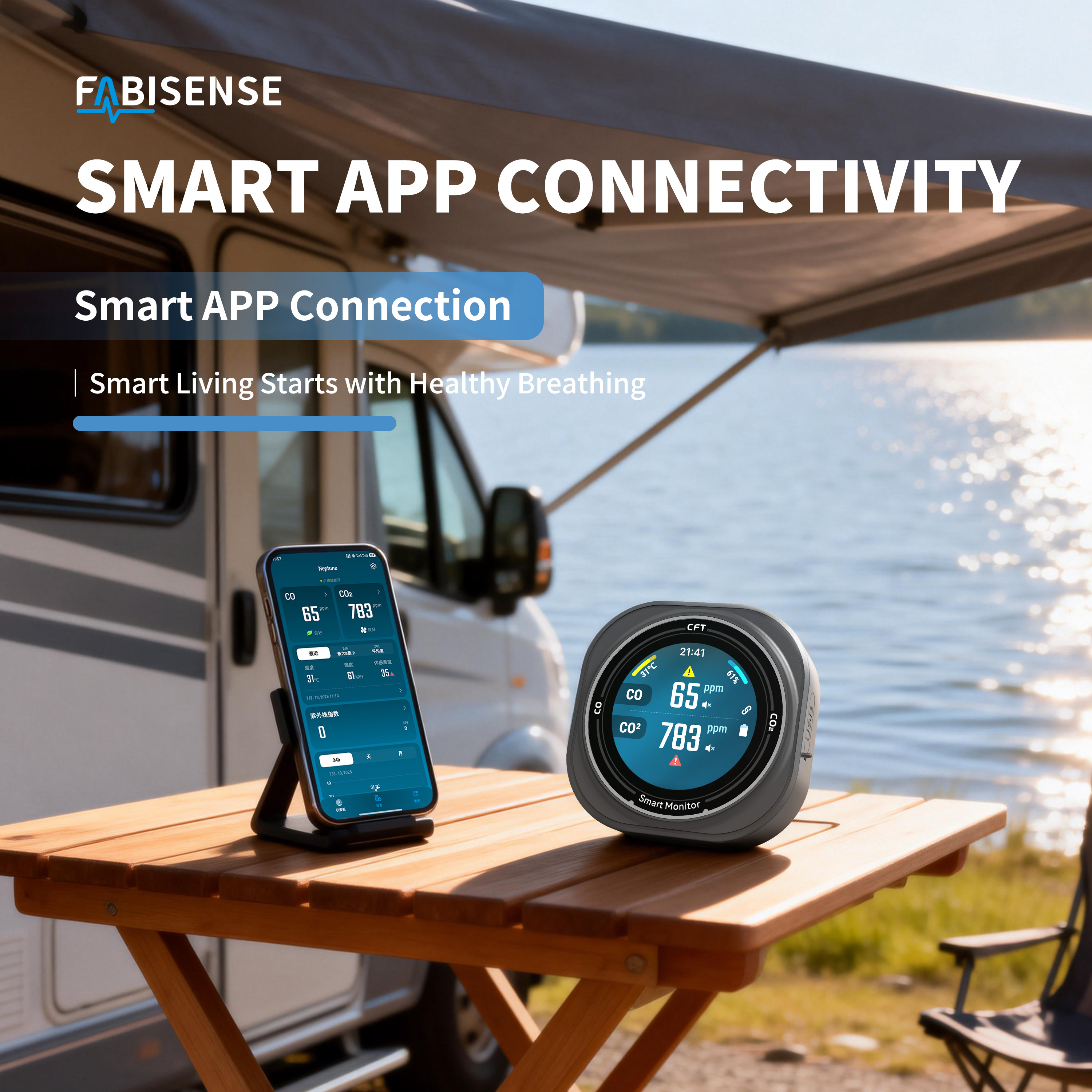 FABISENSE Portable Air Quality - مراجعة Co Detector Plug وسعره