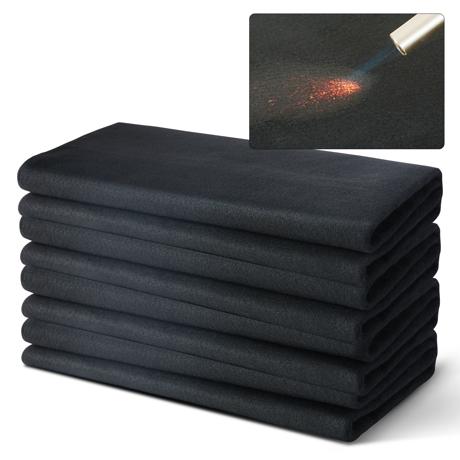 SucceBuy Carbon Felt Welding B - مراجعة Fire Blanket Kitchen وسعره
