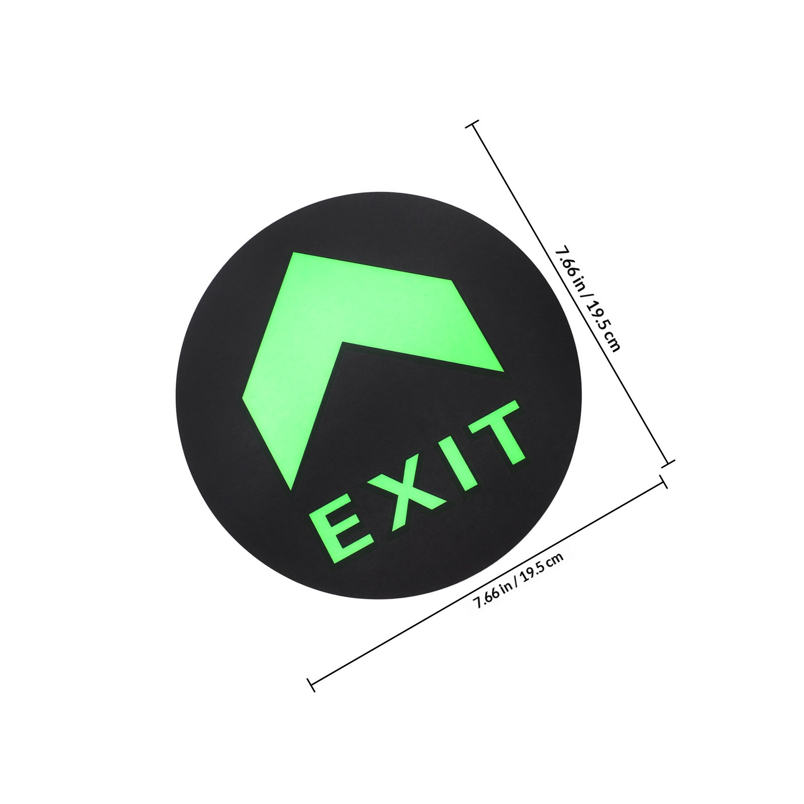 5Pcs Exit Glow Safety Sign Flo - مراجعة Emergency Exit Sign وسعره