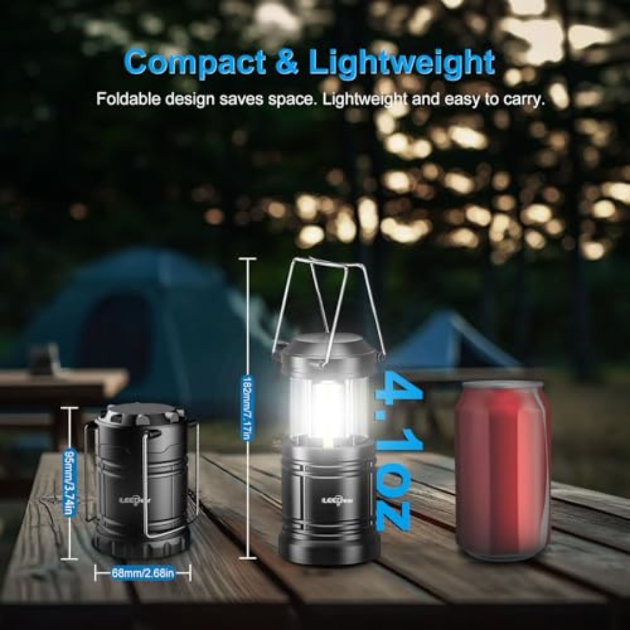 LED Camping Lantern, Battery O - مراجعة Power Outage Light وسعره
