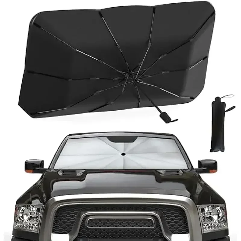 New Car Windshield SunShades U - مراجعة Window Lock Bar وسعره