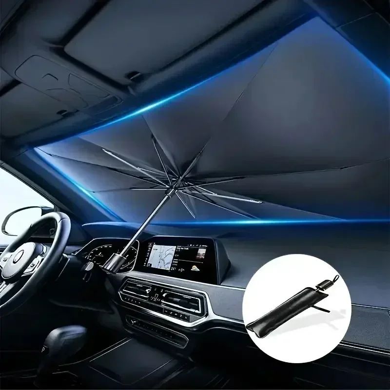 New Car Windshield SunShades U - مراجعة Window Lock Bar وسعره