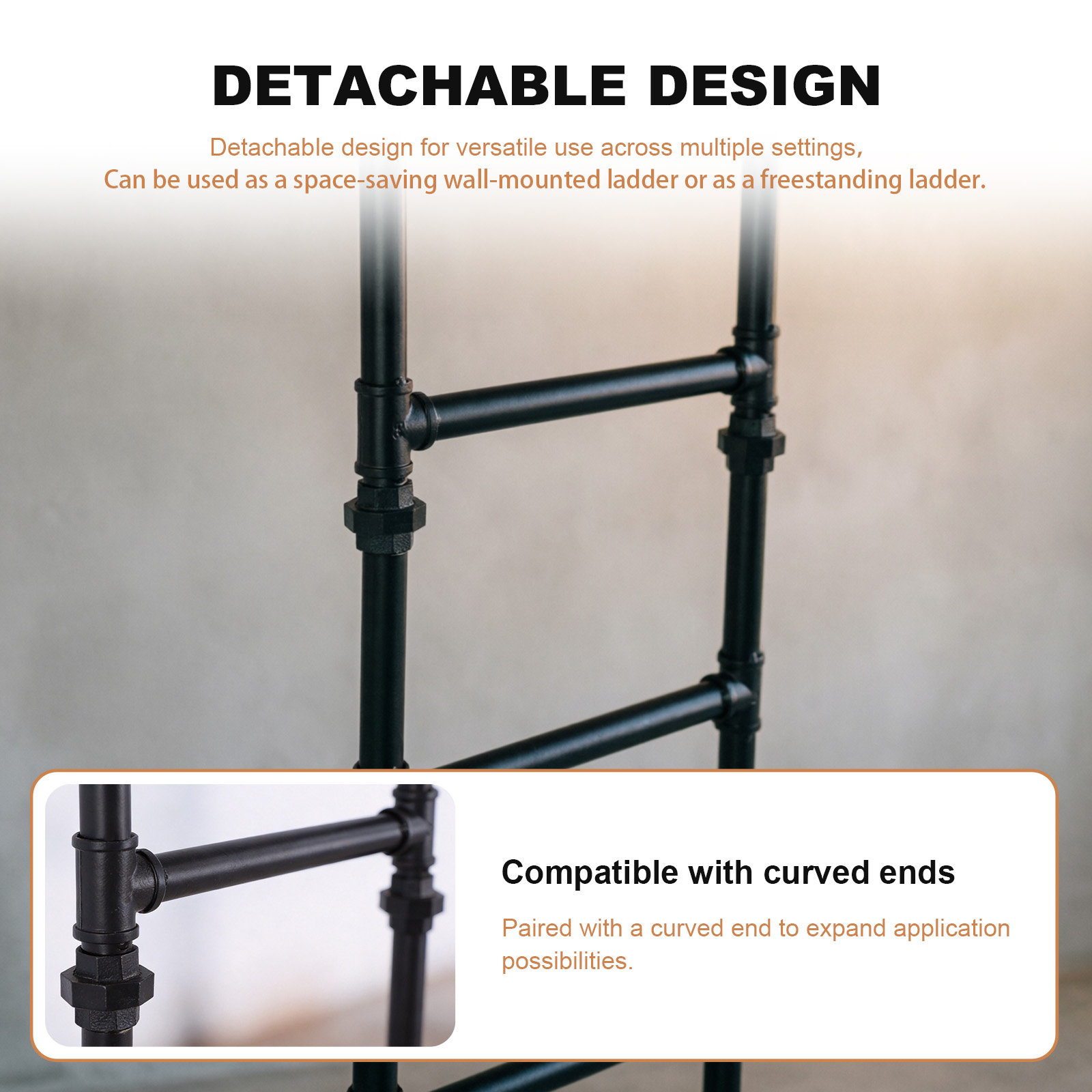 10FT Loft Ladder 450lbs Capaci - مراجعة Fire Escape Ladder وسعره