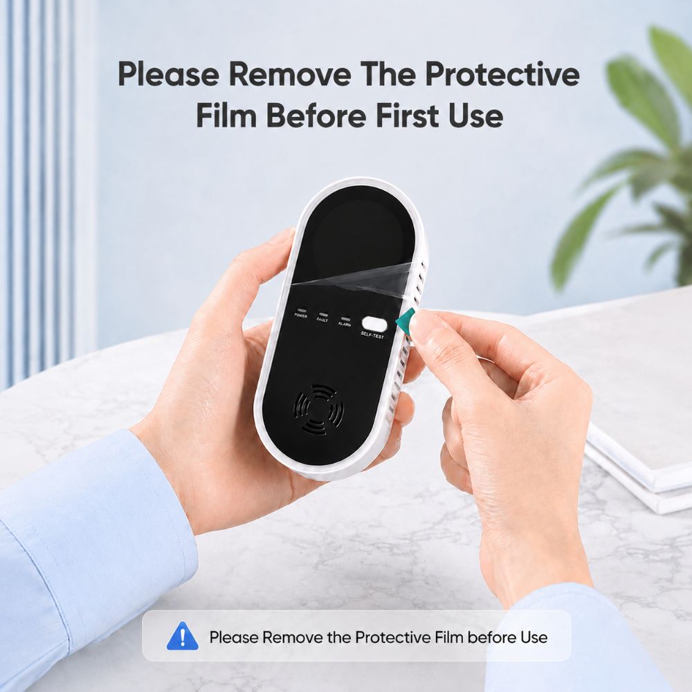 4 in 1 LED Display Gas Detecto - مراجعة Co Detector Plug وسعره