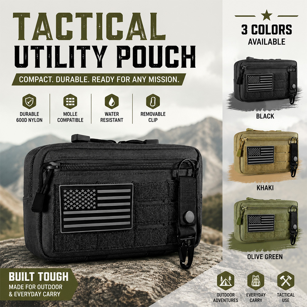Tactical Molle EDC Pouch Outdo - مراجعة First Aid Bag Kit وسعره