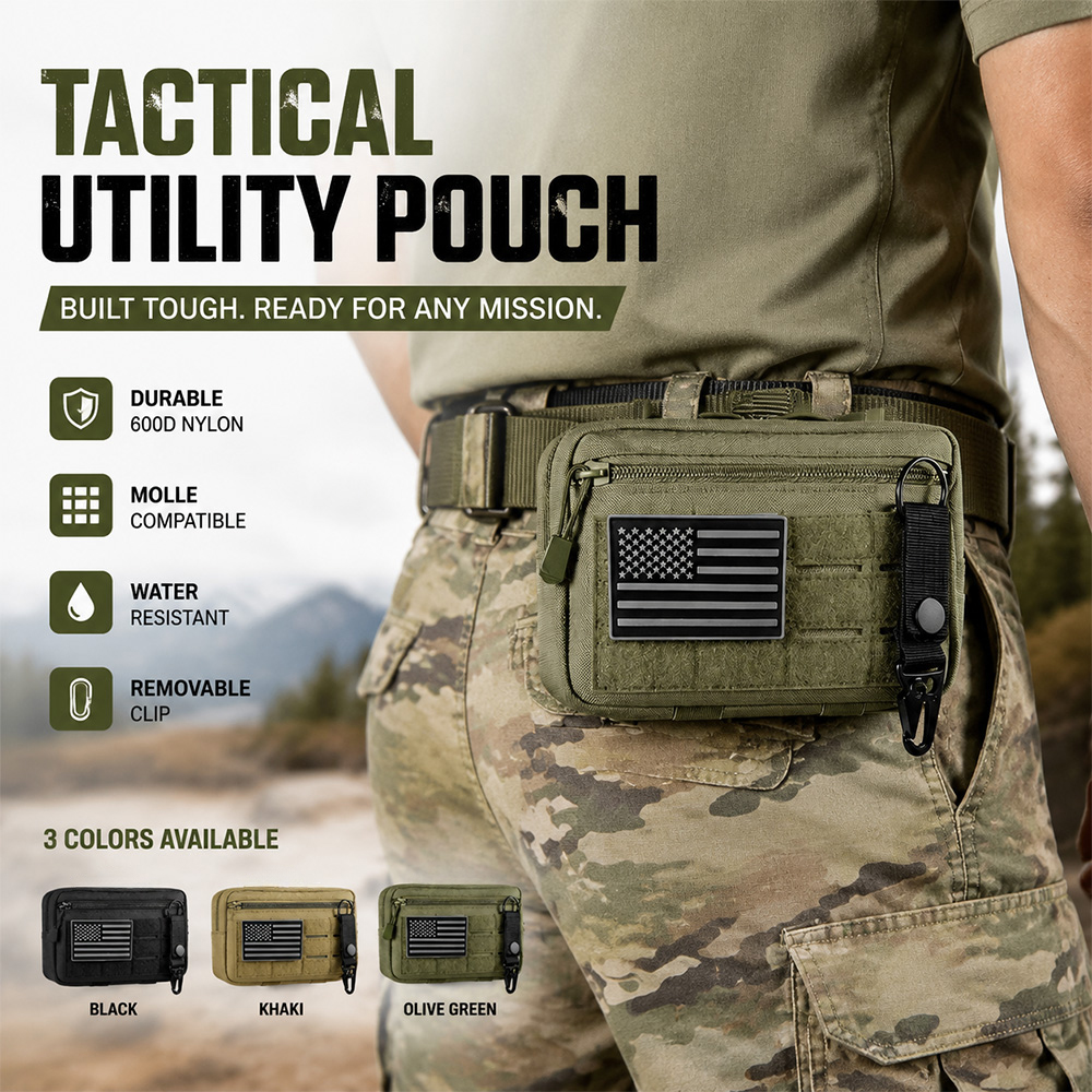 Tactical Molle EDC Pouch Outdo - مراجعة First Aid Bag Kit وسعره