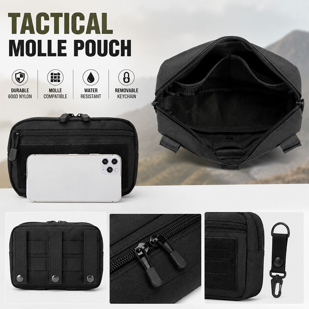 Tactical Molle EDC Pouch Outdo - مراجعة First Aid Bag Kit وسعره