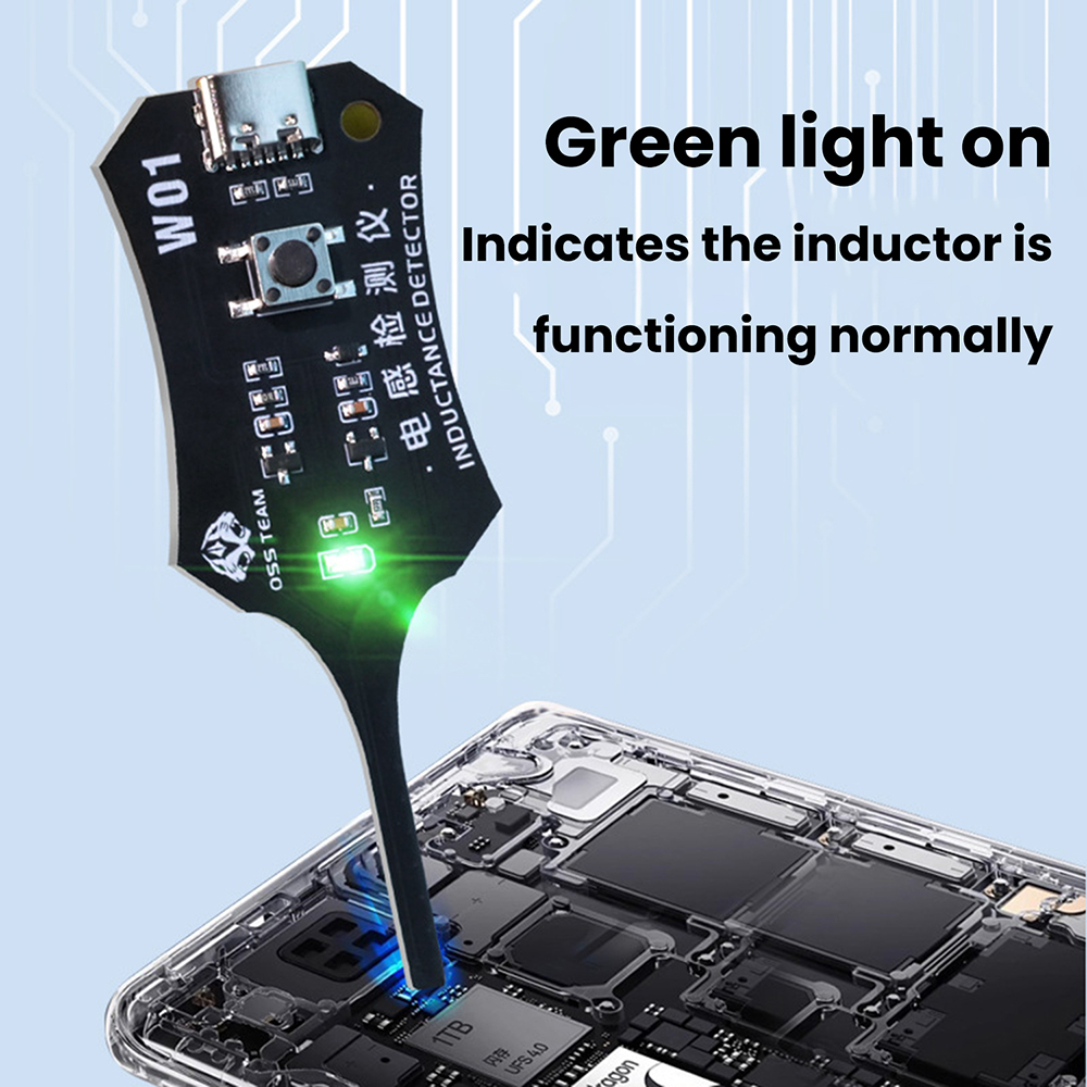 W01 Type C Inductance Tester M - مراجعة Co Detector Plug وسعره