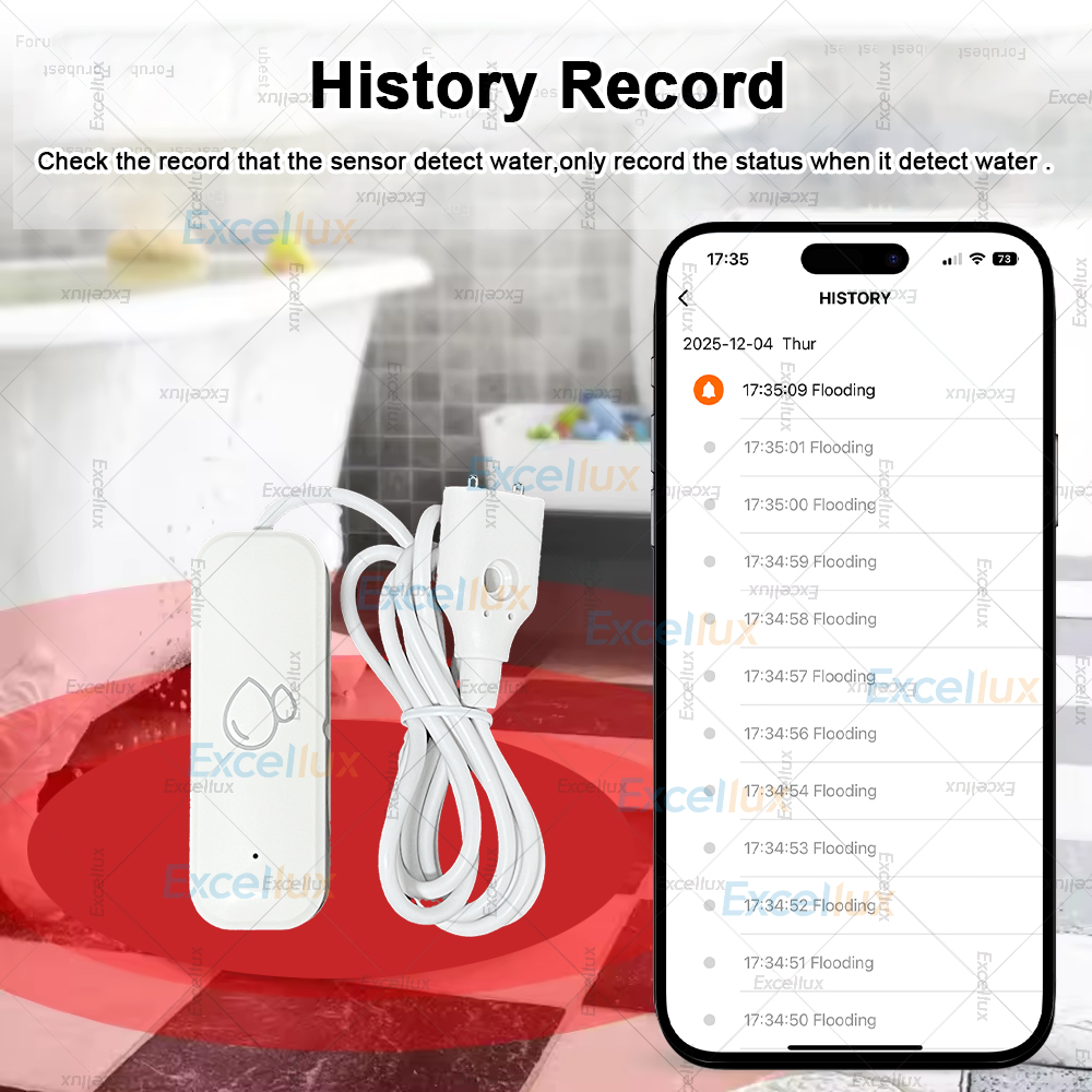 Zigbee Smart Water Leak Sensor - مراجعة Water Alarm Sensor وسعره