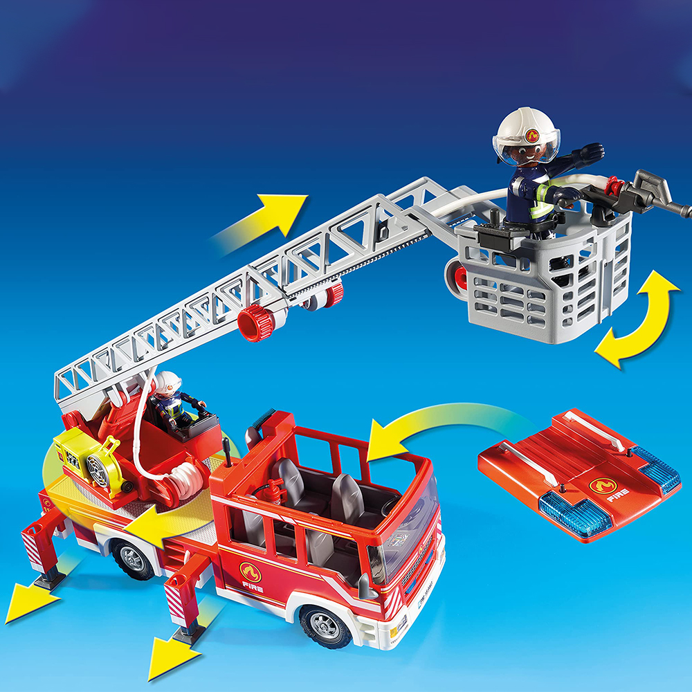 Fire Station With Aerial Ladde - مراجعة Fire Escape Ladder وسعره