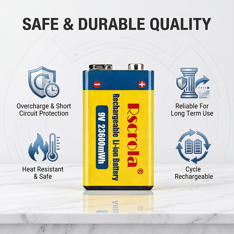 Long-Lasting 9V Lithium ion Re - مراجعة Smoke Detector Interconnected وسعره