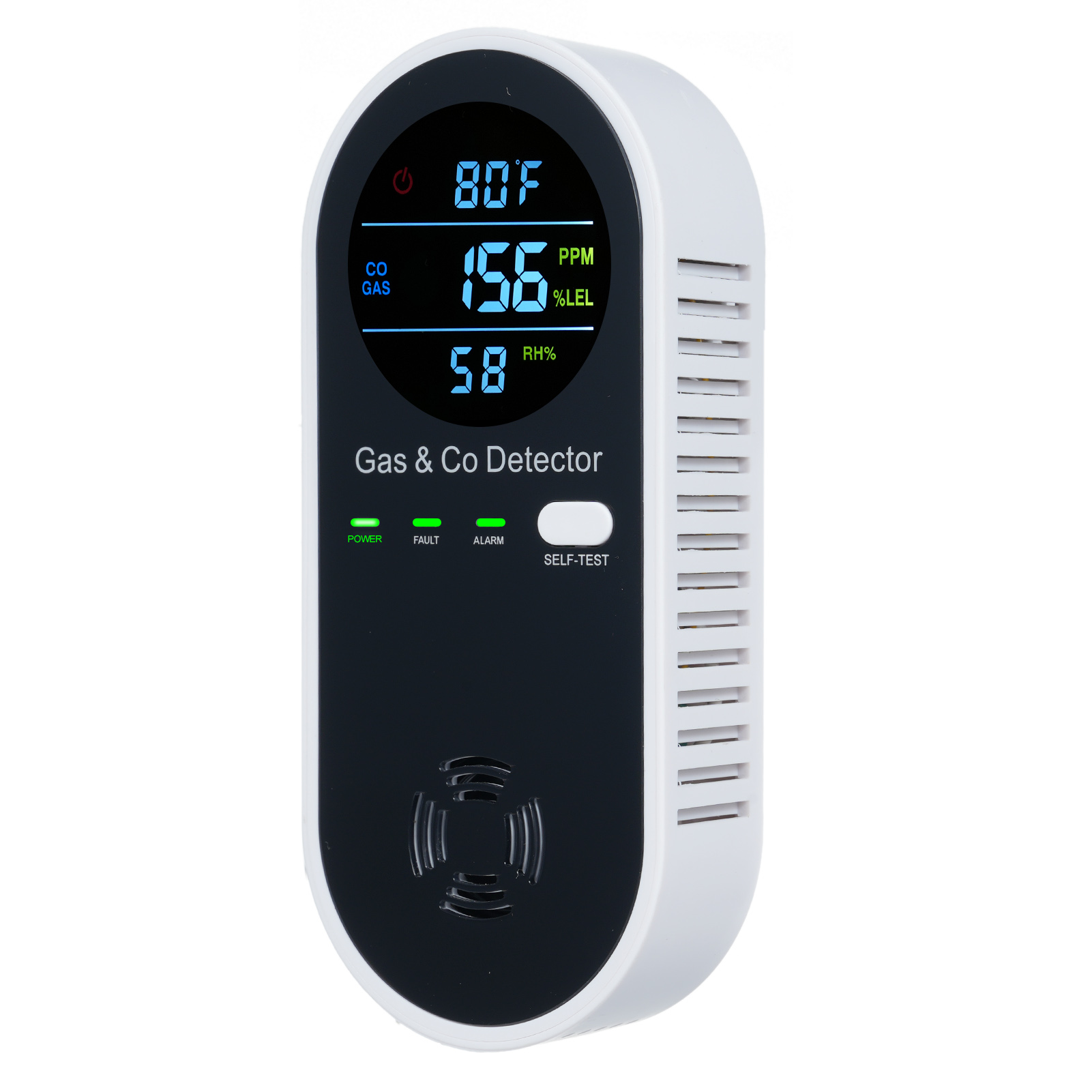 4 in 1 CO Monitor Alarm with L - مراجعة Co Detector Plug وسعره