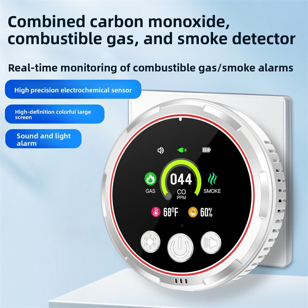Home Safety Alarm,5 in 1 Carbo - مراجعة Co Detector Plug وسعره