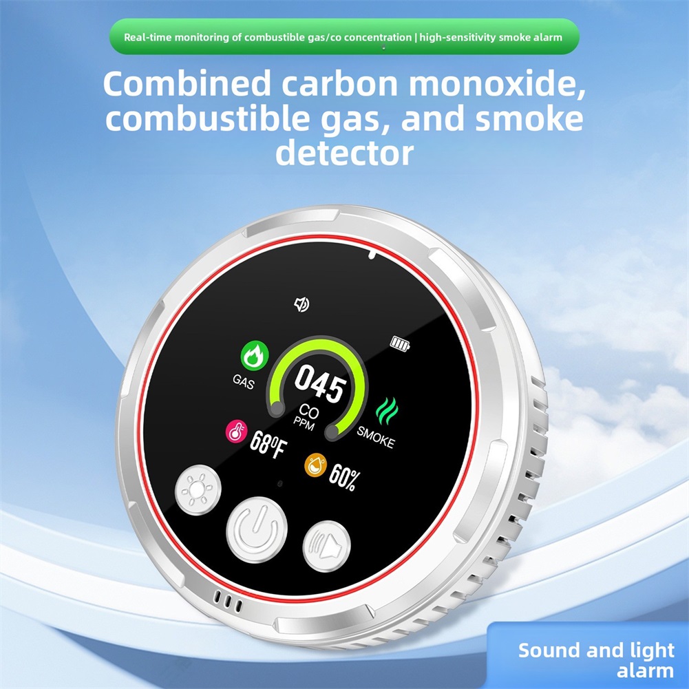 Home Safety Alarm,5 in 1 Carbo - مراجعة Co Detector Plug وسعره