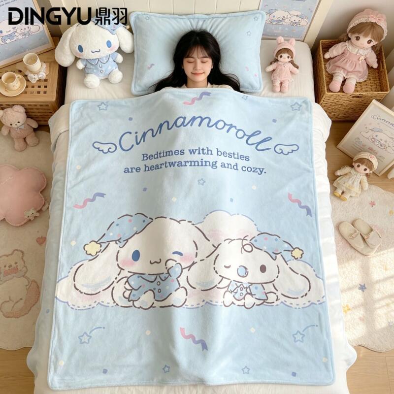 Sanrio Cinnamoroll Cartoon Nap - مراجعة Fire Blanket Kitchen وسعره