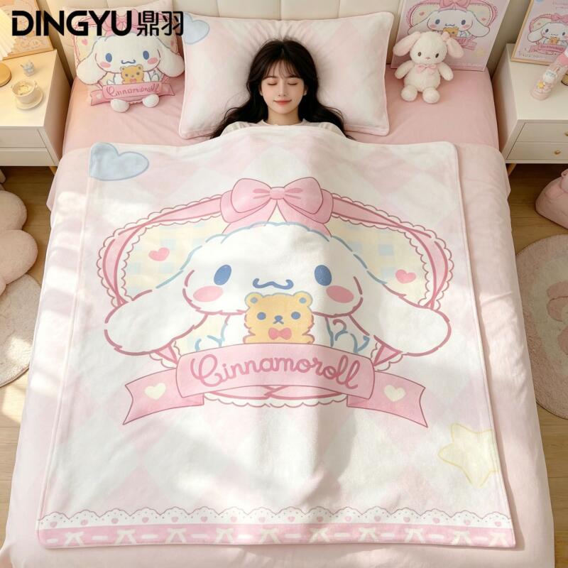 Sanrio Cinnamoroll Cartoon Nap - مراجعة Fire Blanket Kitchen وسعره