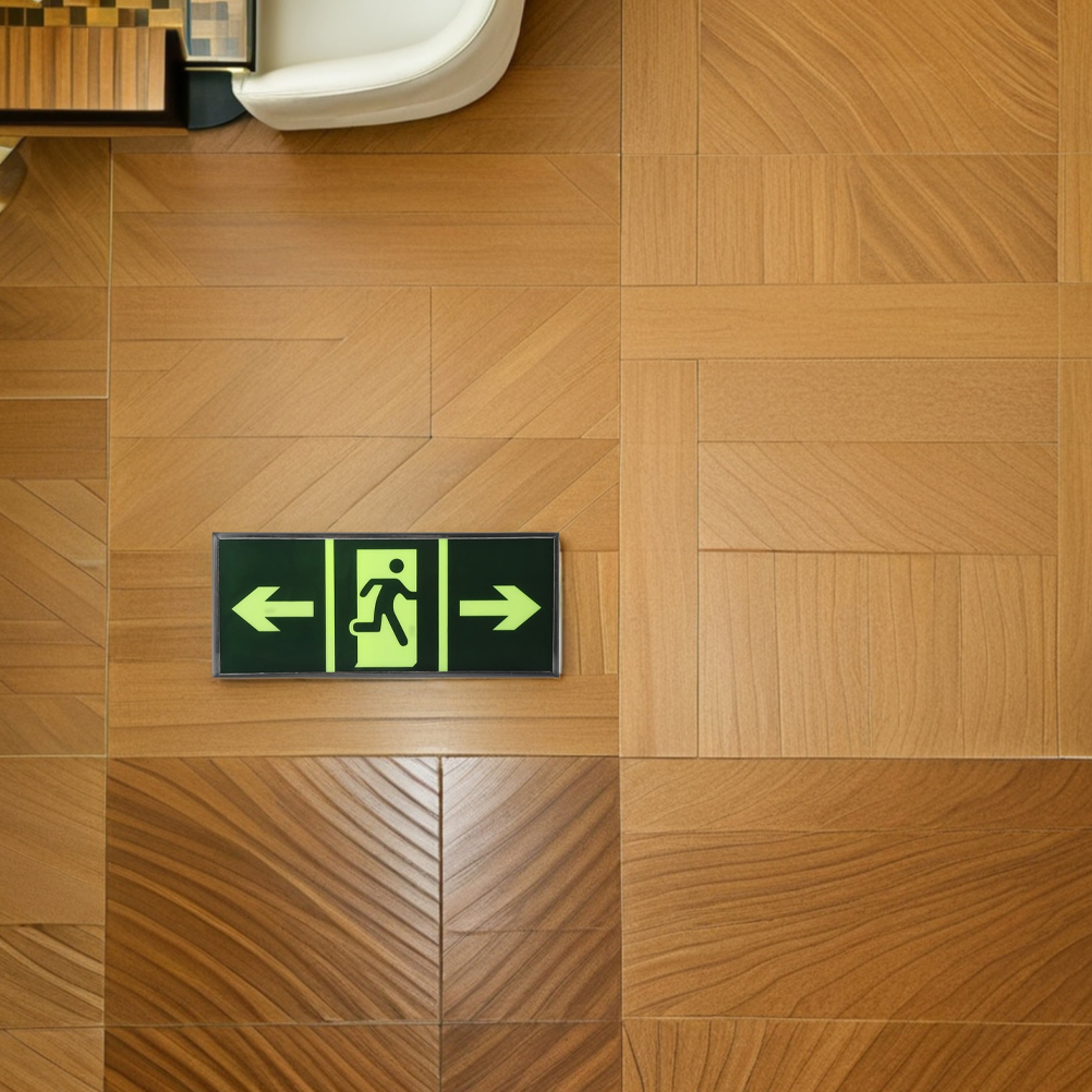 4Pcs Safety Exit Sign Stickers - مراجعة Emergency Exit Sign وسعره