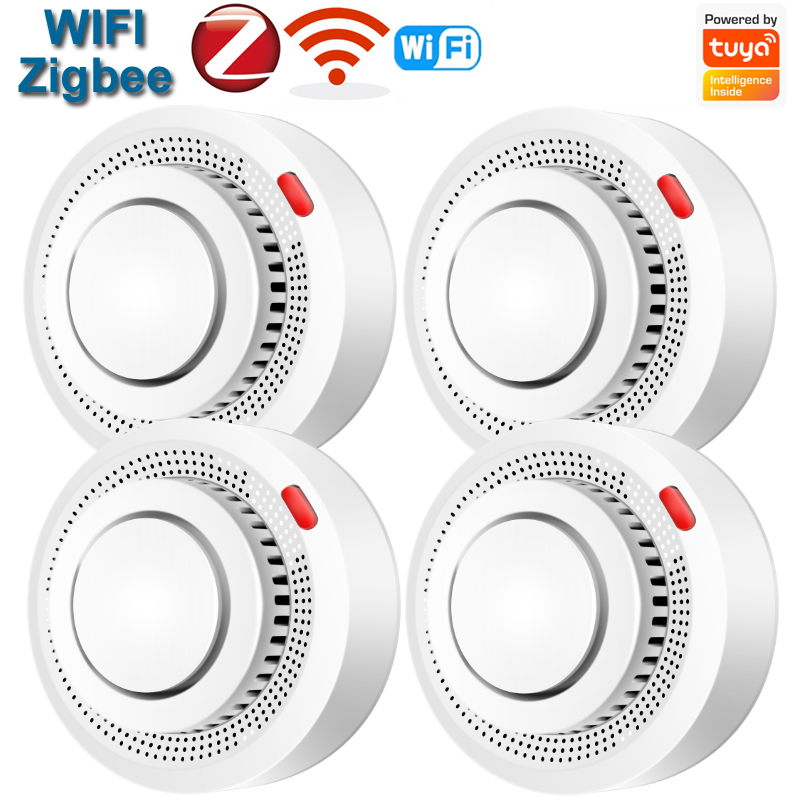 WiFi/Zigbee Smoke Detector Sen - مراجعة Smoke Detector Interconnected وسعره