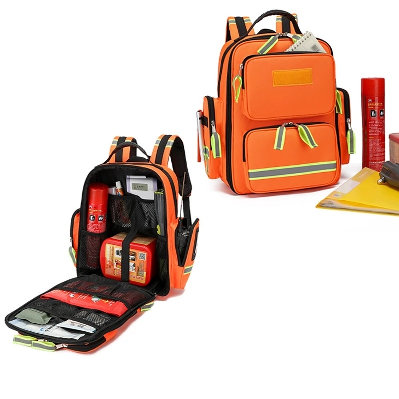 Car emergency kit, first aid b - مراجعة First Aid Bag Kit وسعره
