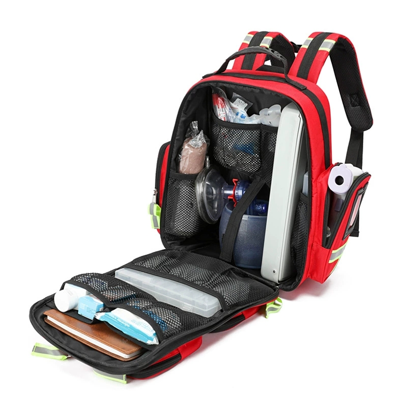 Car emergency kit, first aid b - مراجعة First Aid Bag Kit وسعره